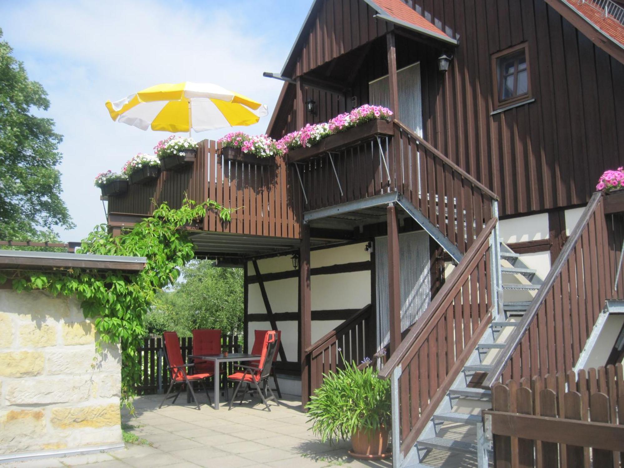 Landhaus Sorgenfrei Hohnstein Exterior foto